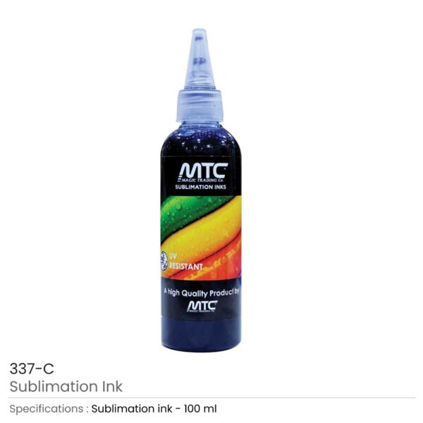 Sublimation Inks 100ml Cyan