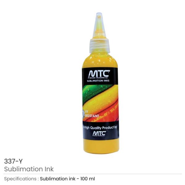 Sublimation Inks 100ml Yellow