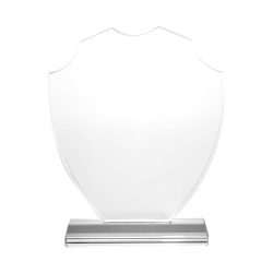 Victorian Shield Crystal Awards with Gift Box - Image 1