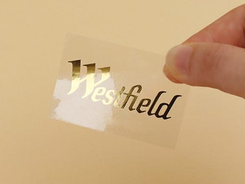 Outdoor Sticker Sample