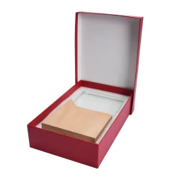 Crystal Awards with Wooden Base and Box