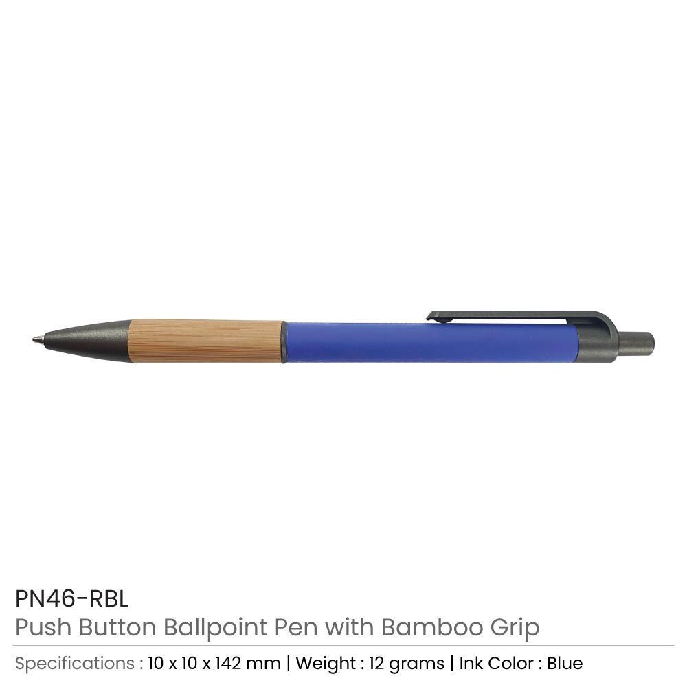Pen-with-Bamboo-Grip-PN46-RBL