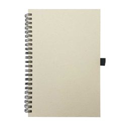 A5 Size Milk Paper Spiral Notebooks, 70 Sheets 80 GSM - Image 1