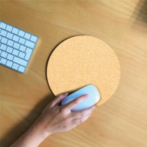 Eco-Friendly Cork Round Mouse Pads - Image 4