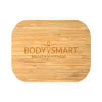 Stainless Steel Lunch Box with Bamboo Lid & Strap - Image 2