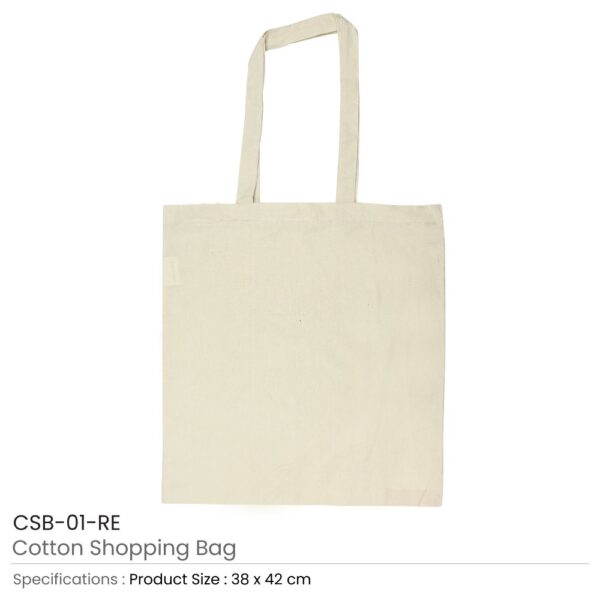 Cotton shopping bags