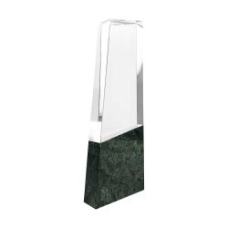 Crystal and Marble Awards with Wooden Gift Box - Image 1