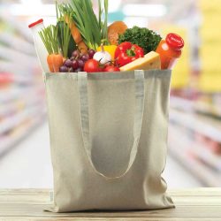 Cotton Shopping Bags with Long Handles 145 GSM - Image 4