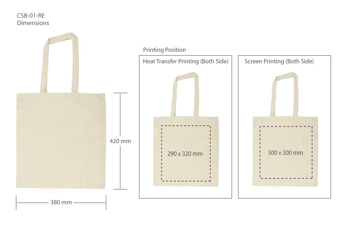 Cotton Bags Printing Details