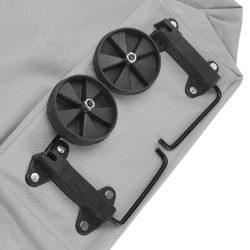 Portable Trolley Bags with Handles & Two Foldable Wheels - Image 2