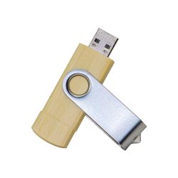 OTG Bamboo Swivel USB Flash Drives 32GB Type C - Image 5
