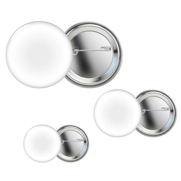 Aluminum Button Badges