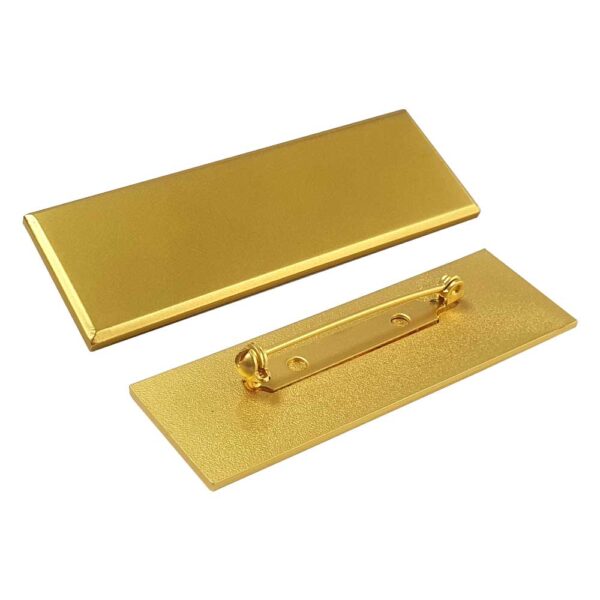 Gold Brass Badges