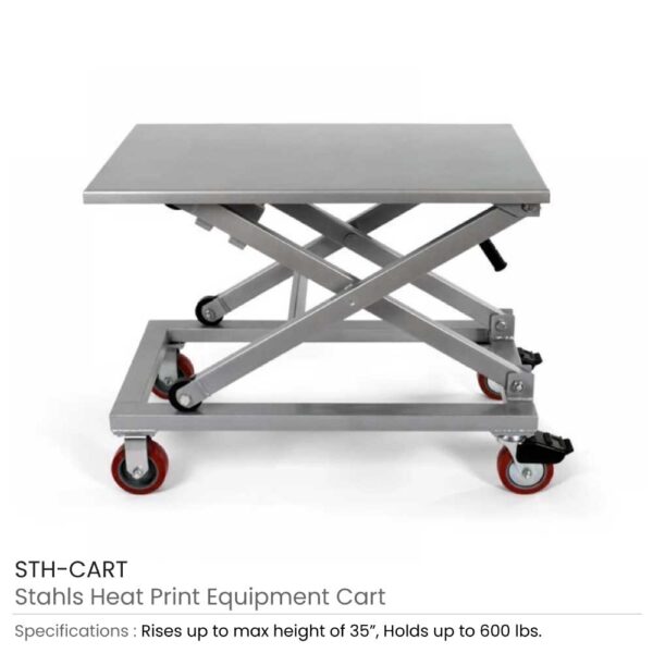 Heat Printing Equipment Cart