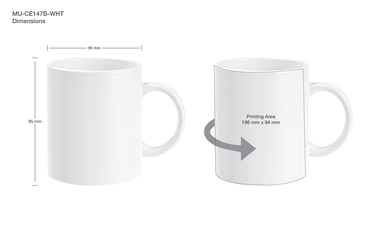 Mug Printing Details