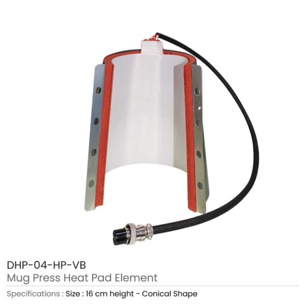 Mug-Press-Heat-Pad Conical L Size