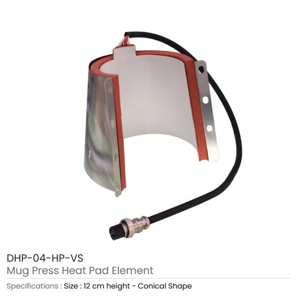 Mug-Press-Heat-Pad Conical S Size