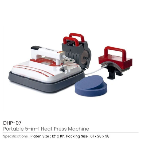 Portable 5-in-1 Heat Press