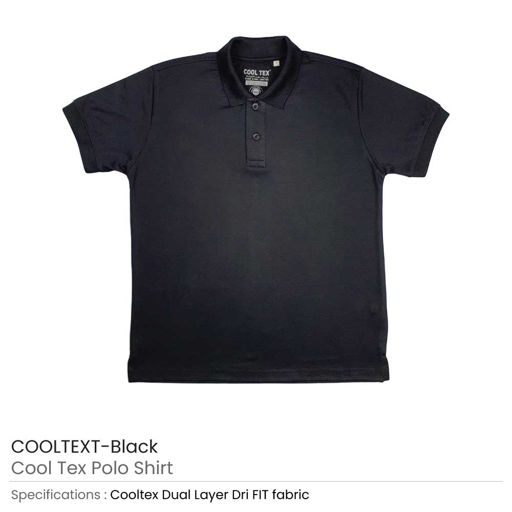 Polo-Shirt-Black-COOLTEXT-BLK