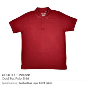 Polo Tshirt Maroon