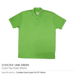Polo Shirts COOLTEX - Lime Green