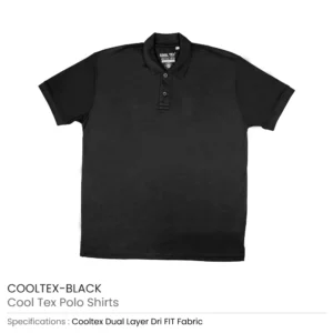 Polo Shirts COOLTEX - Black