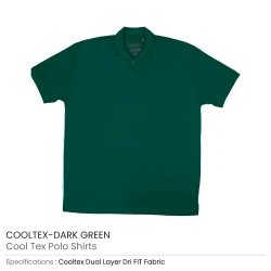 Polo Shirts COOLTEX - Dark Green