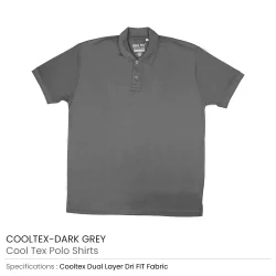Polo Shirts COOLTEX - Dark Grey