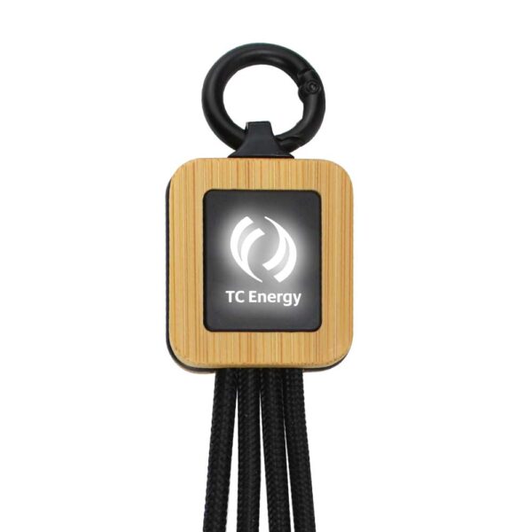 Branding Bamboo Multi-Charging Cables