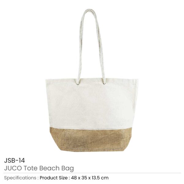 JUCO Tote Beach Bags Details