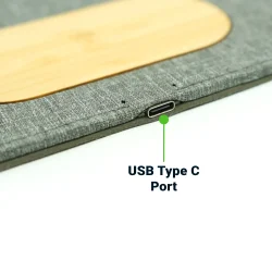 Multi-Function Mousepad, 15W Fast Wireless Charger & LED Logo - Image 8