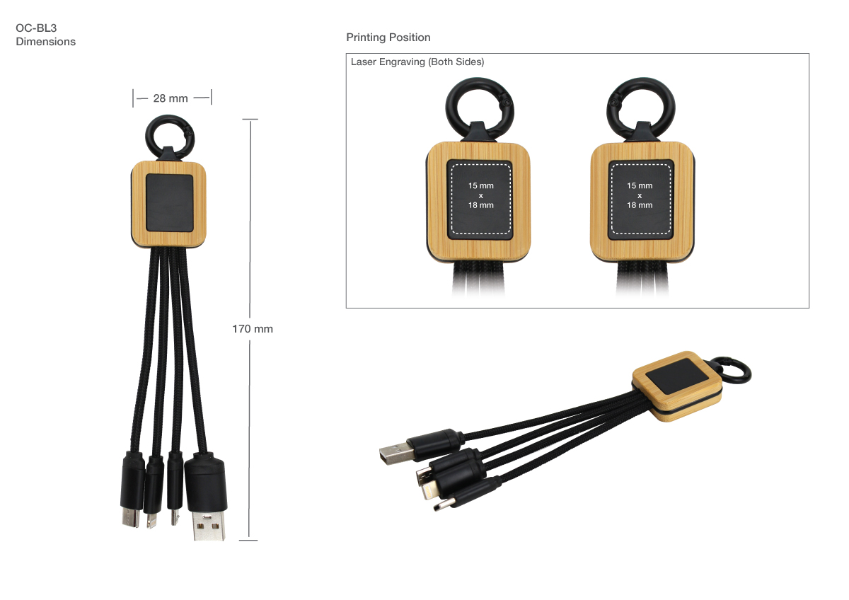 Printing on Charging Cable