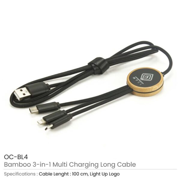 3-in-1 Multi-Charging Cable Details