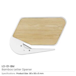 Bamboo Letter Opener Details