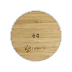 Branding Bamboo Wireless Charging Pads
