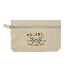 Branding Cotton Zipper Pouch