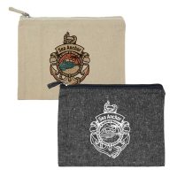 Branding Cotton Zipper Pouch