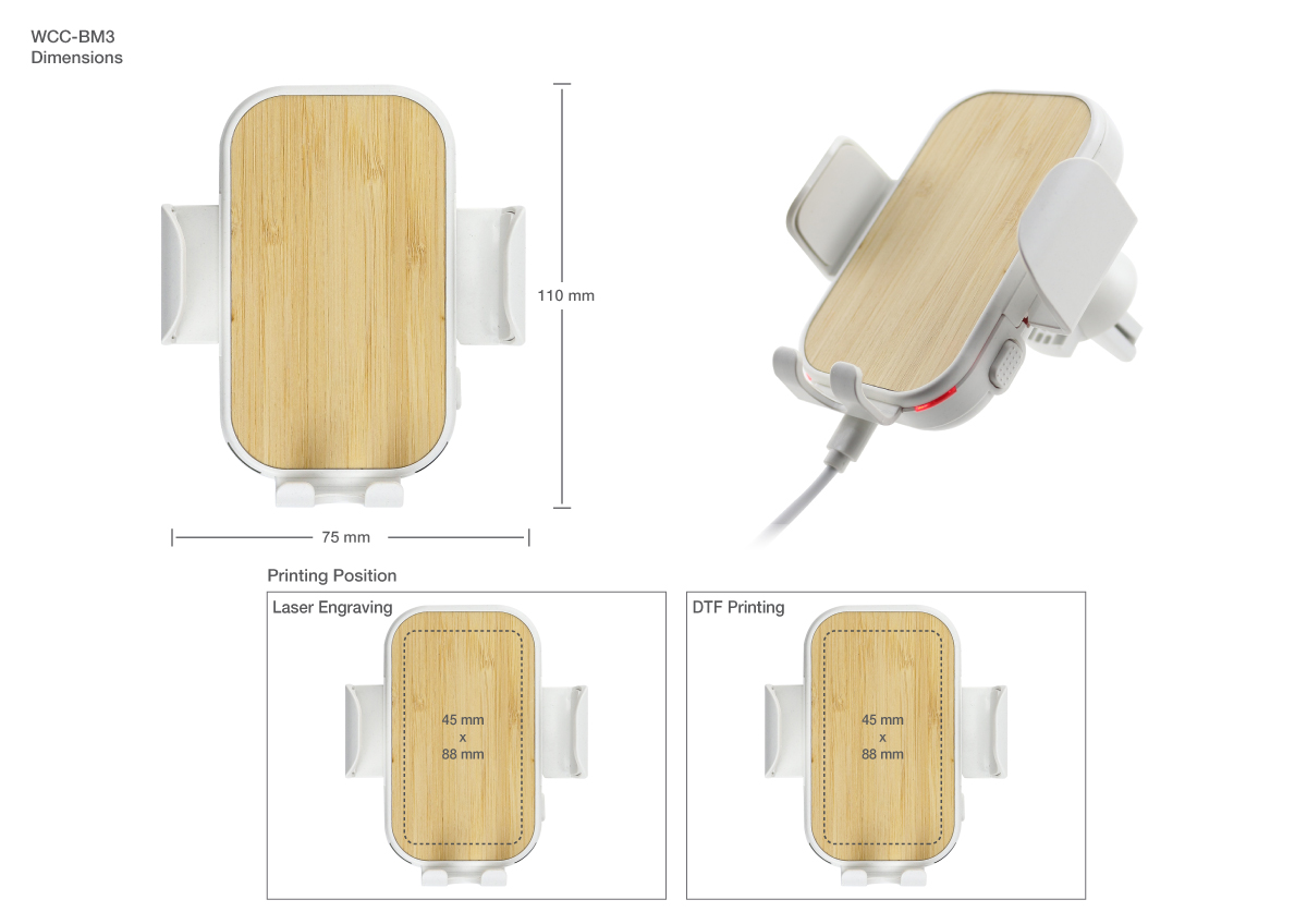 Printing Details Car Phone Holder