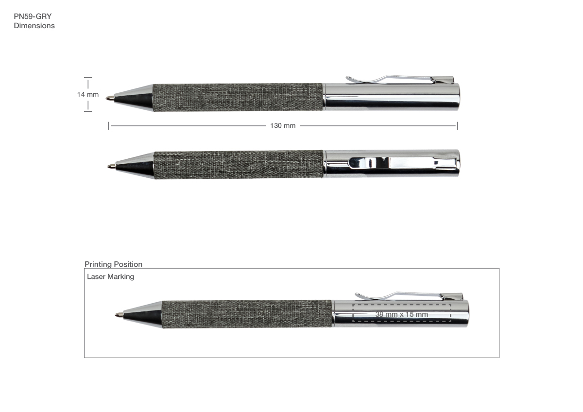 Printing Details Metal Ballpoint Pen