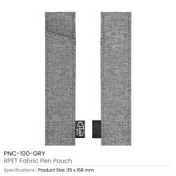 RPET Fabric Pen Pouch Details