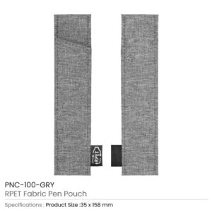 RPET Fabric Pen Pouch Details