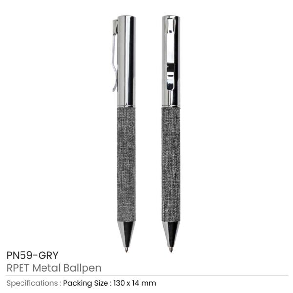 RPET Metal Ball Pens