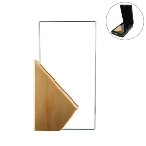 Rectangle Wooden Crystal Awards