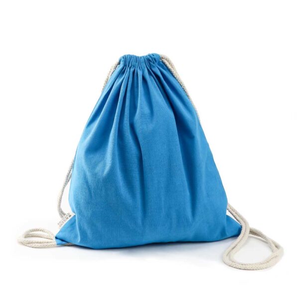 Recycled Cotton Drawstring Bags with Stuff