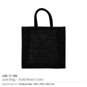 Reusable Square Jute Bags Blank