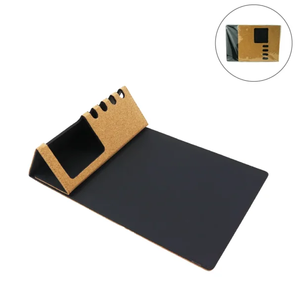 Foldable Cork+PU Mousepad Blank