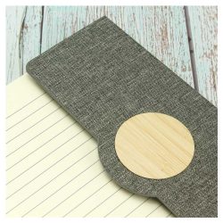 A5 RPET Notebooks with Bamboo & Magnetic Closure - Image 5