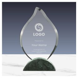Branding Flame Shaped Awards