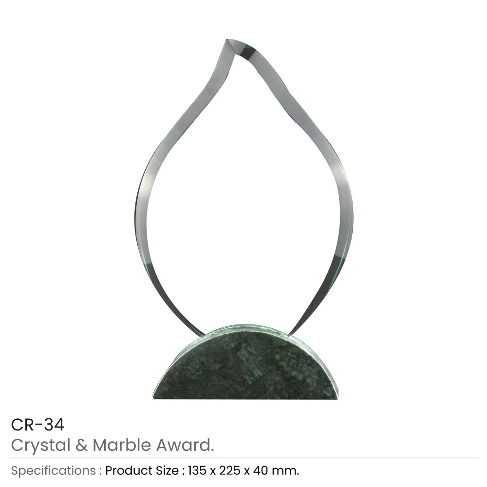 Crystal-and-Marble-Awards-CR-34-Details