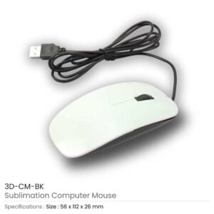 Optical Computer Mouse, with Wired USB - Image 3